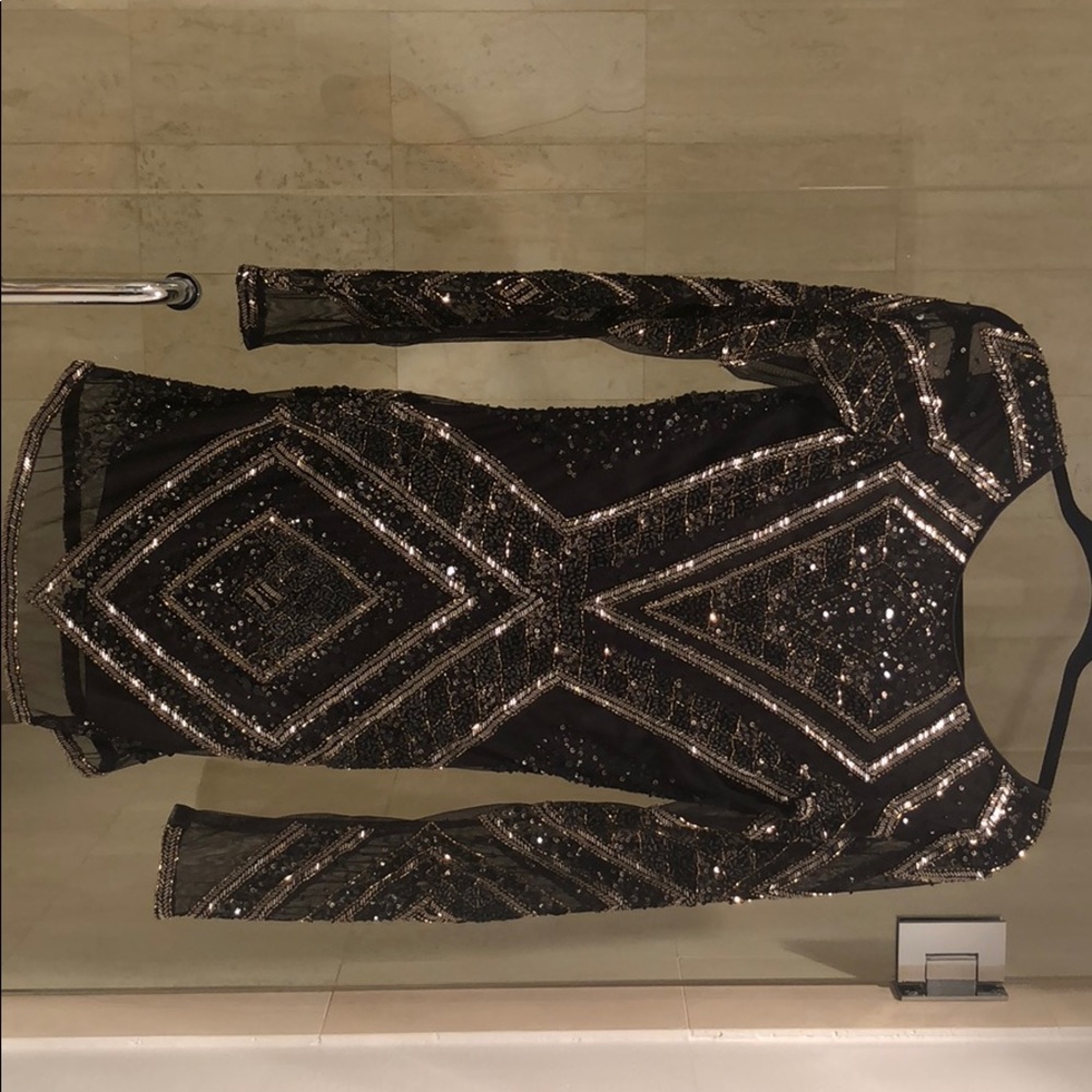Sequence mini dress